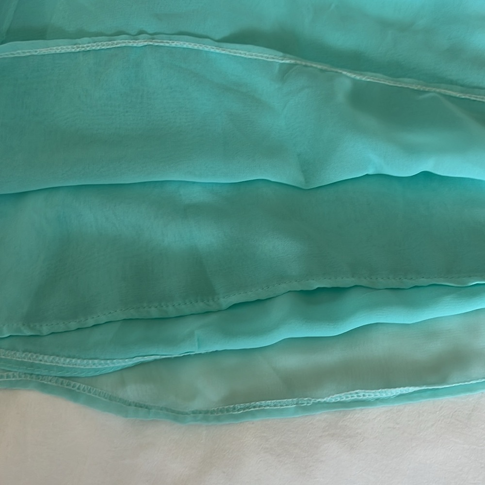 Sparkle and Fade Teal/Mint Dress - Picture 3 of 5